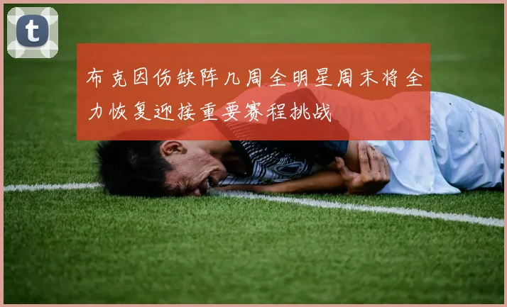 布克因伤缺阵几周全明星周末将全力恢复迎接重要赛程挑战