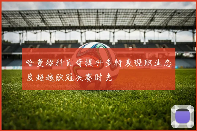 哈曼称科瓦奇提升多特表现职业态度超越欧冠决赛时光